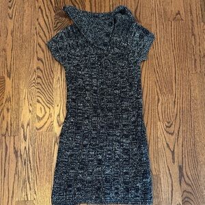 Black and Gray Dress